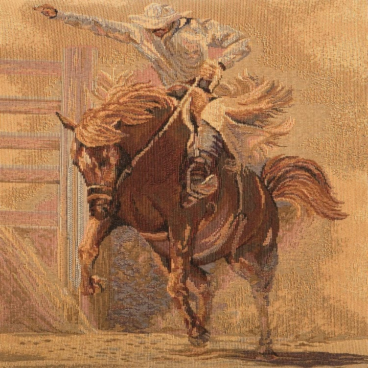 Bronco Rider Upholstery Fabric - Your Western Decor