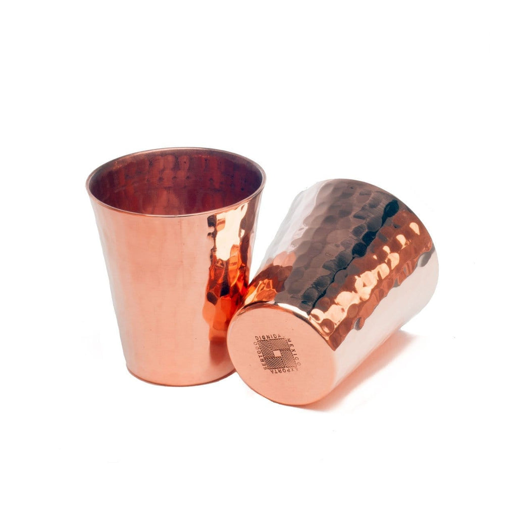 Hammered copper 2-oz shot cups - Your Western Decor