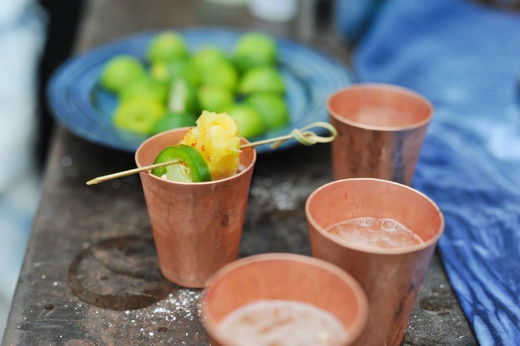 Hammered copper shot cups - Your Western Decor