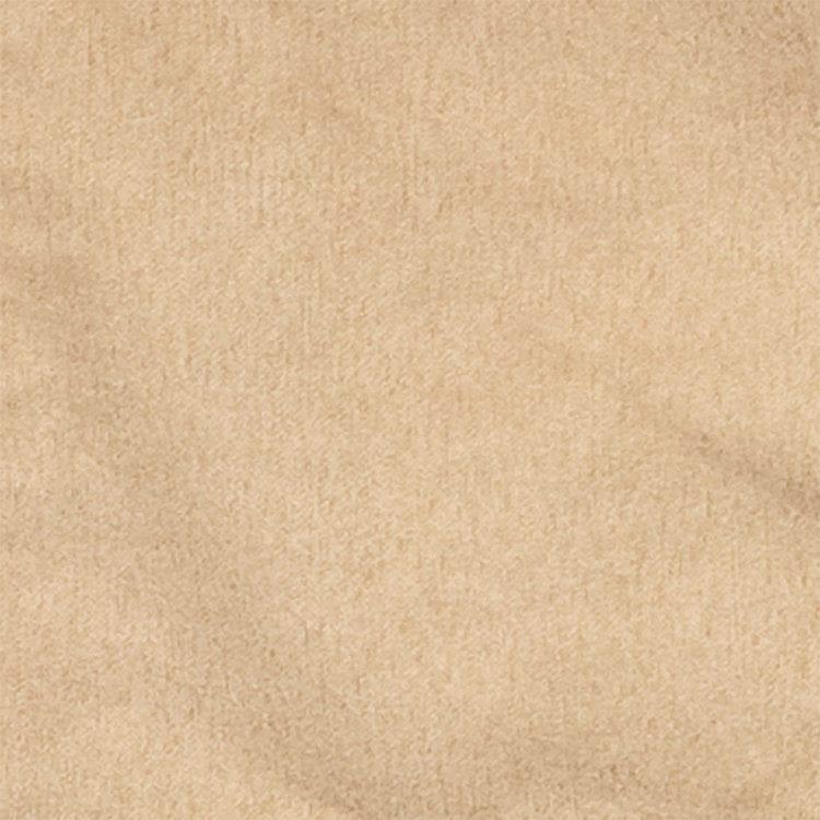 Chamois suede upholstery fabric in soft neutral tone, 100% polyester non-directional fabric sold by the yard for furniture and western home decor projects