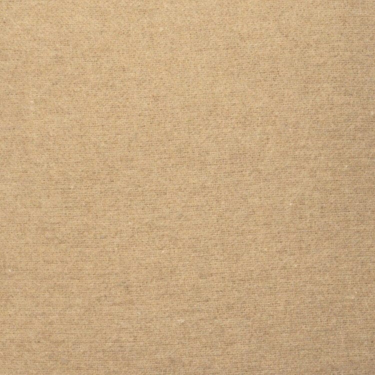 Solid Crème wool blend fabric by the yard - Your Western Decor 