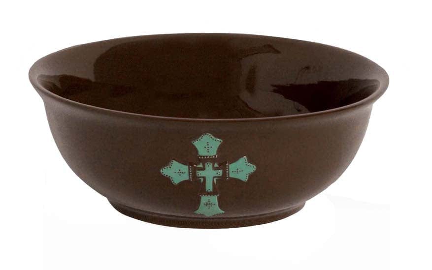 Western Cross Serving Bowl - Your Western Decor