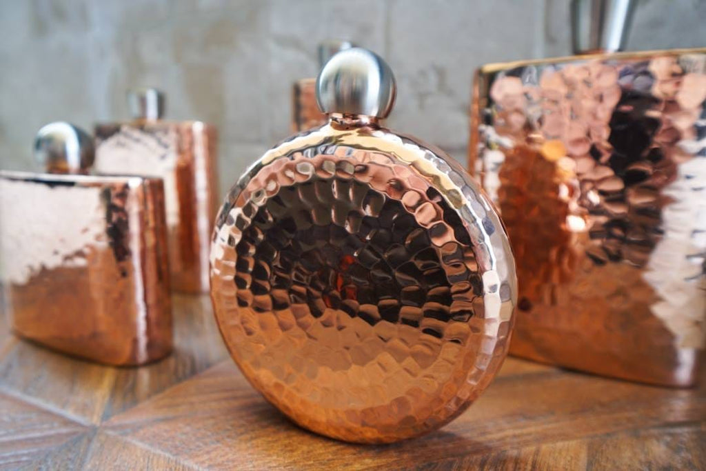Espadín Mezcal Copper Flasks - Your Western Decor