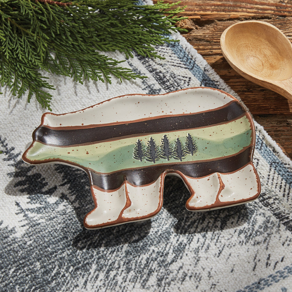 Forest Bluff Bear Spoon Rest | Your Western Decor