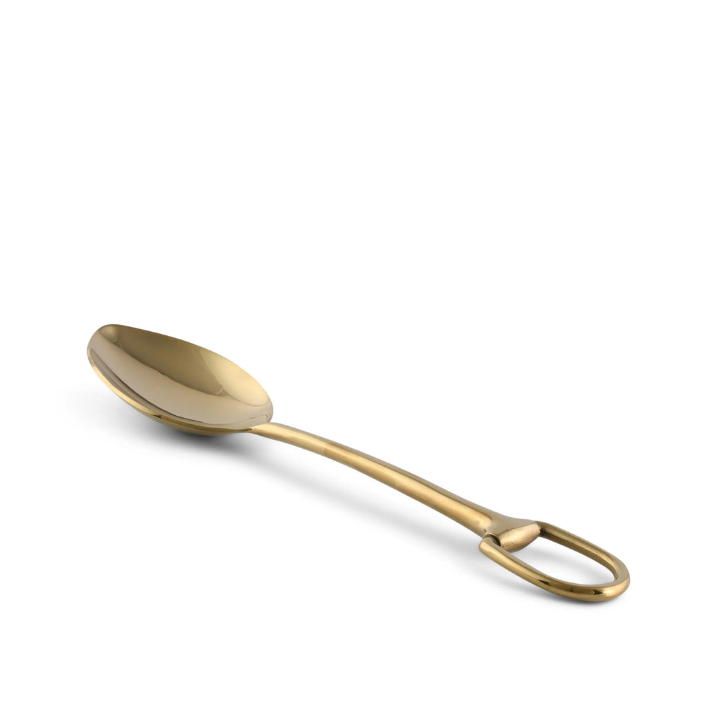 Stirrup Gold Serving Spoon | Your Western Decor
