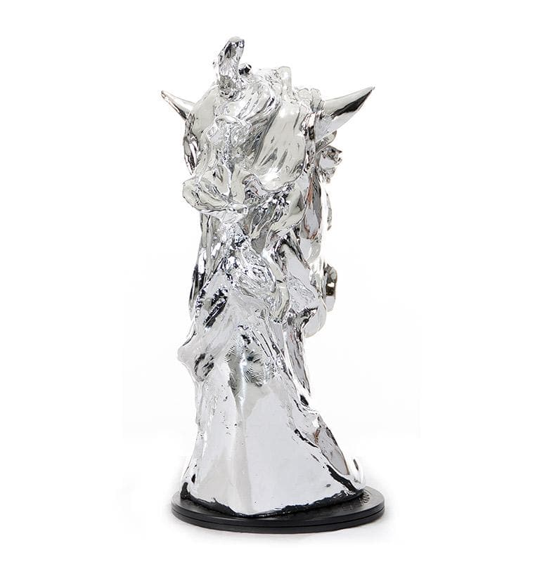Silver Mustang Horse Sculpture - Your Western Decor