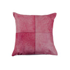 Cuatro Panel Fuchsia Cowhide Accent Pillow - Your Western Decor