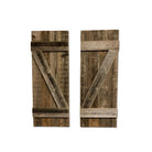 Reclaimed wood window shutters. Made in the USA. Your Western Decor