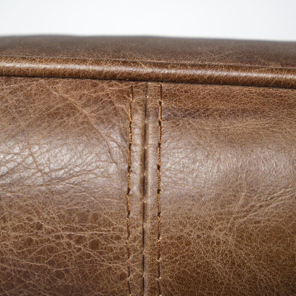 Armless Leather Accent Chair - Your Western Decor, LLC
