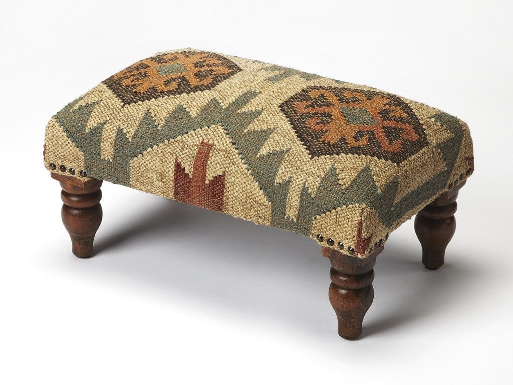 Southwest Mountain Lodge Foot Stool - Your Western Decor