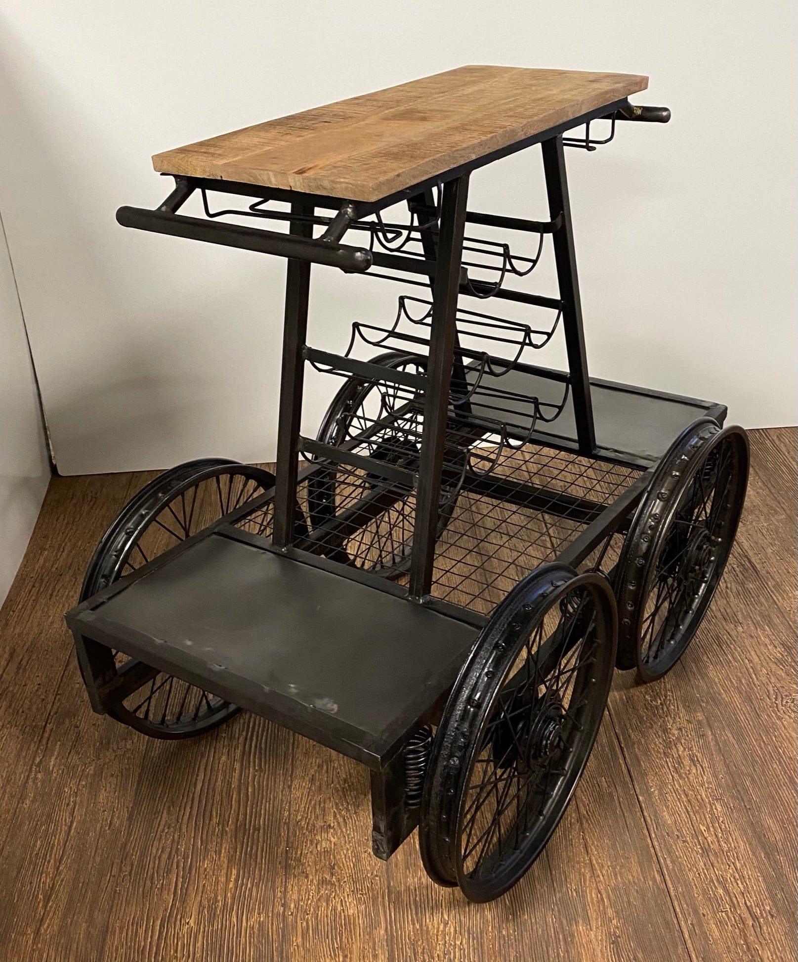 Replica Rail Car Bar Cart - Your Western Decor, LLC