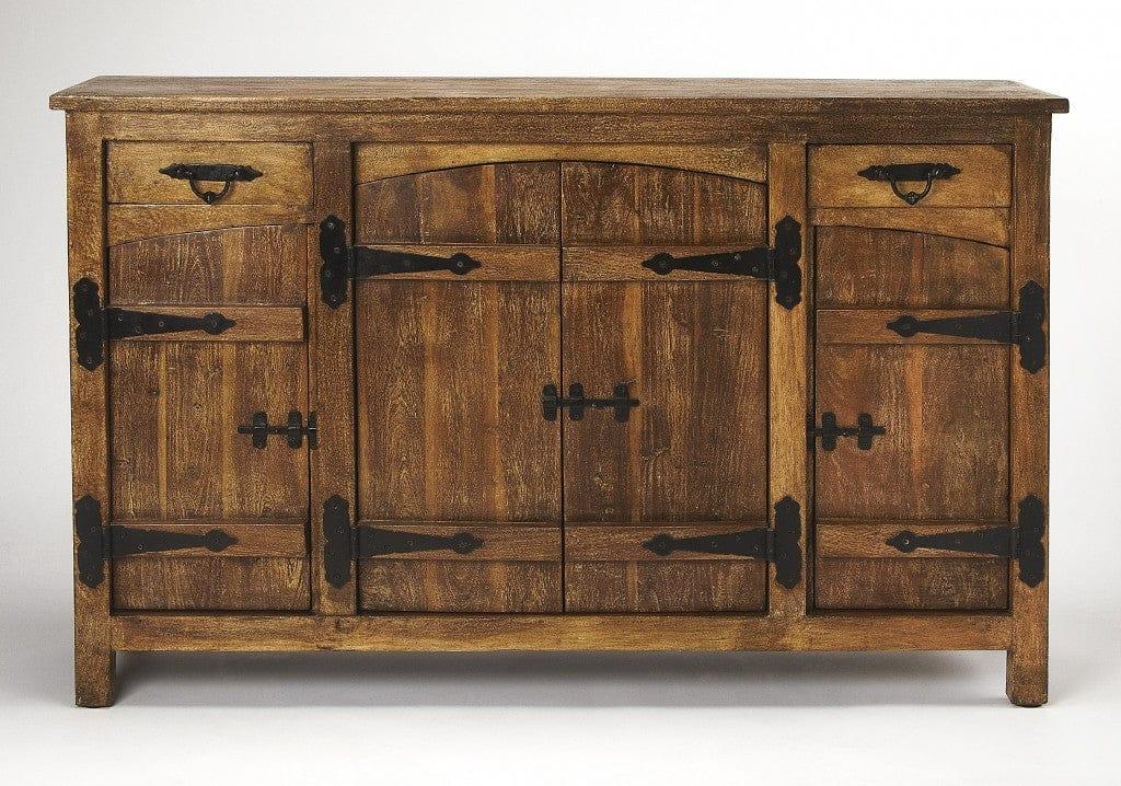 Edmonds Rustic Buffet Sideboard - Rustic Furniture - Your Western Decor