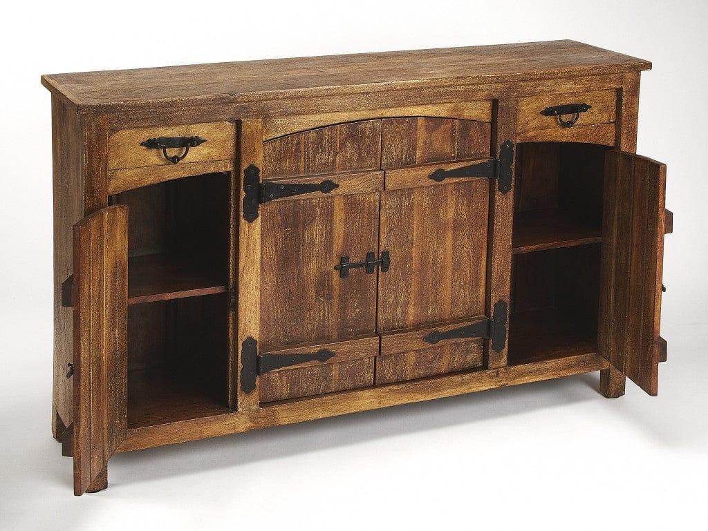 Edmonds Rustic Buffet Sideboard - Rustic Furniture - Your Western Decor