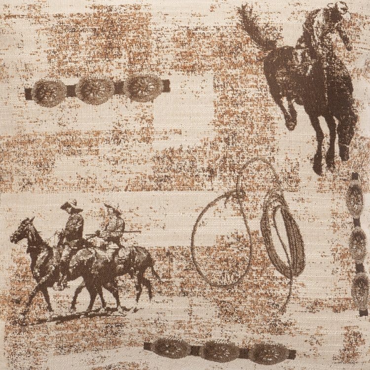 Hank Western Fabric 100% Polyester for upholstery - Your Western Decor