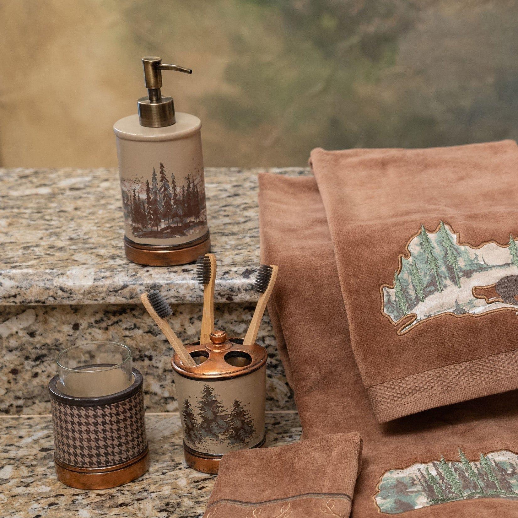 Joshua Pines Bath Accessory Set - Your Western Decor