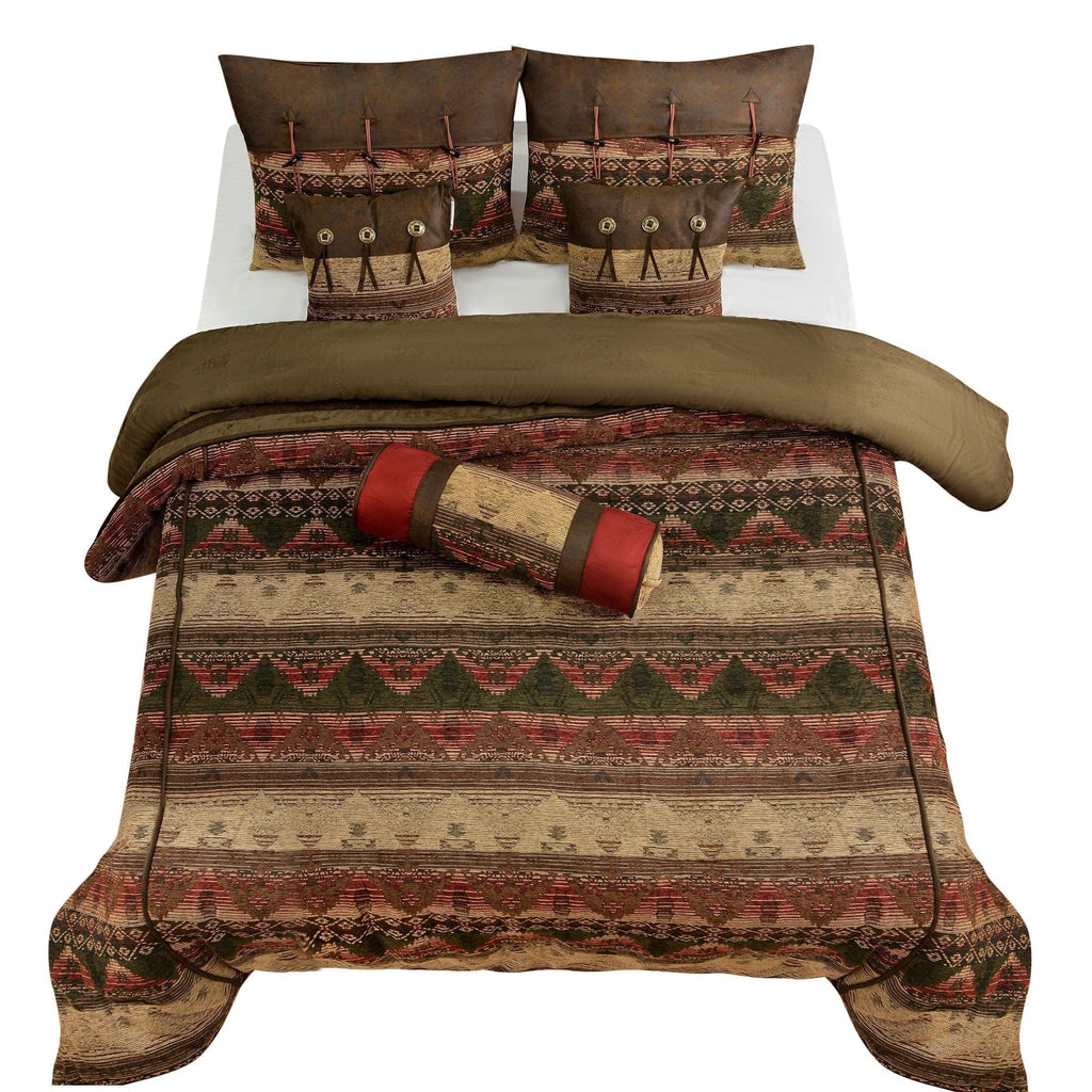 Southwest Aztec Comforter Set - Your Western Decor