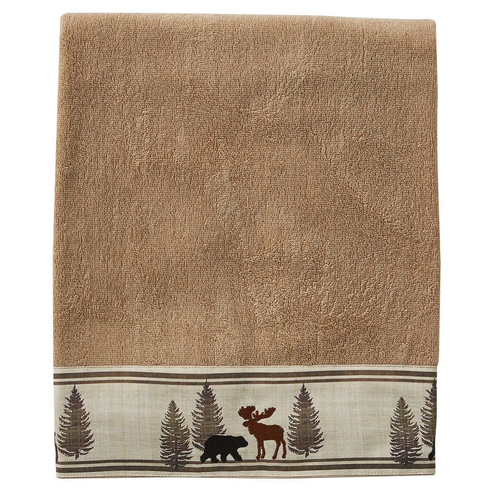 Moose in the Mountains Bath Towel | Your Western Decor