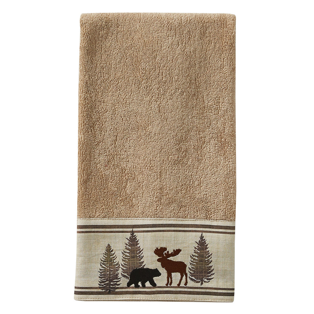 Moose in the Mountains Hand Towel | Your Western Decor
