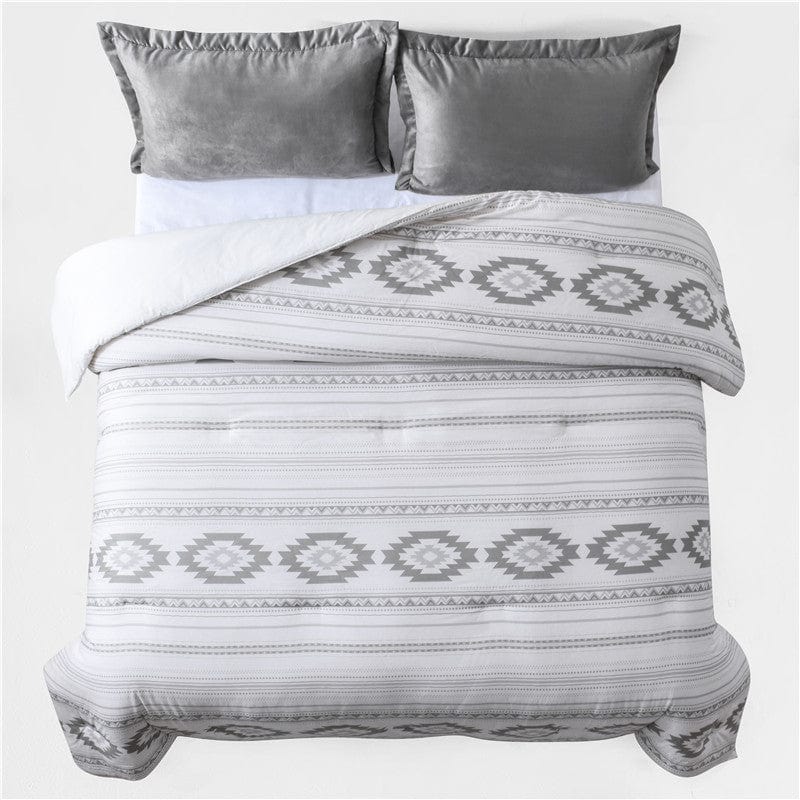 Ash & Ice Aztec design comforter set - Your Western Decor