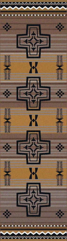 Brazos Arrows Southwestern Floor Runner - 2 Colors - Rugs made in the USA - Your Western Decor