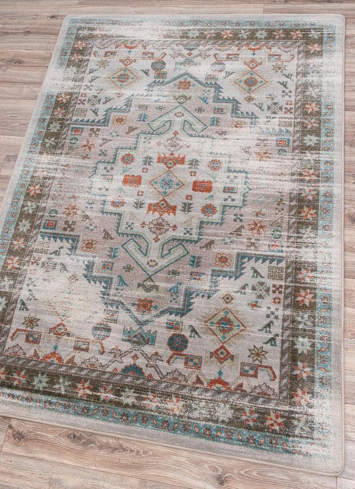 Persian Version Distressed Area Rugs - Made in the USA - Your Western Decor