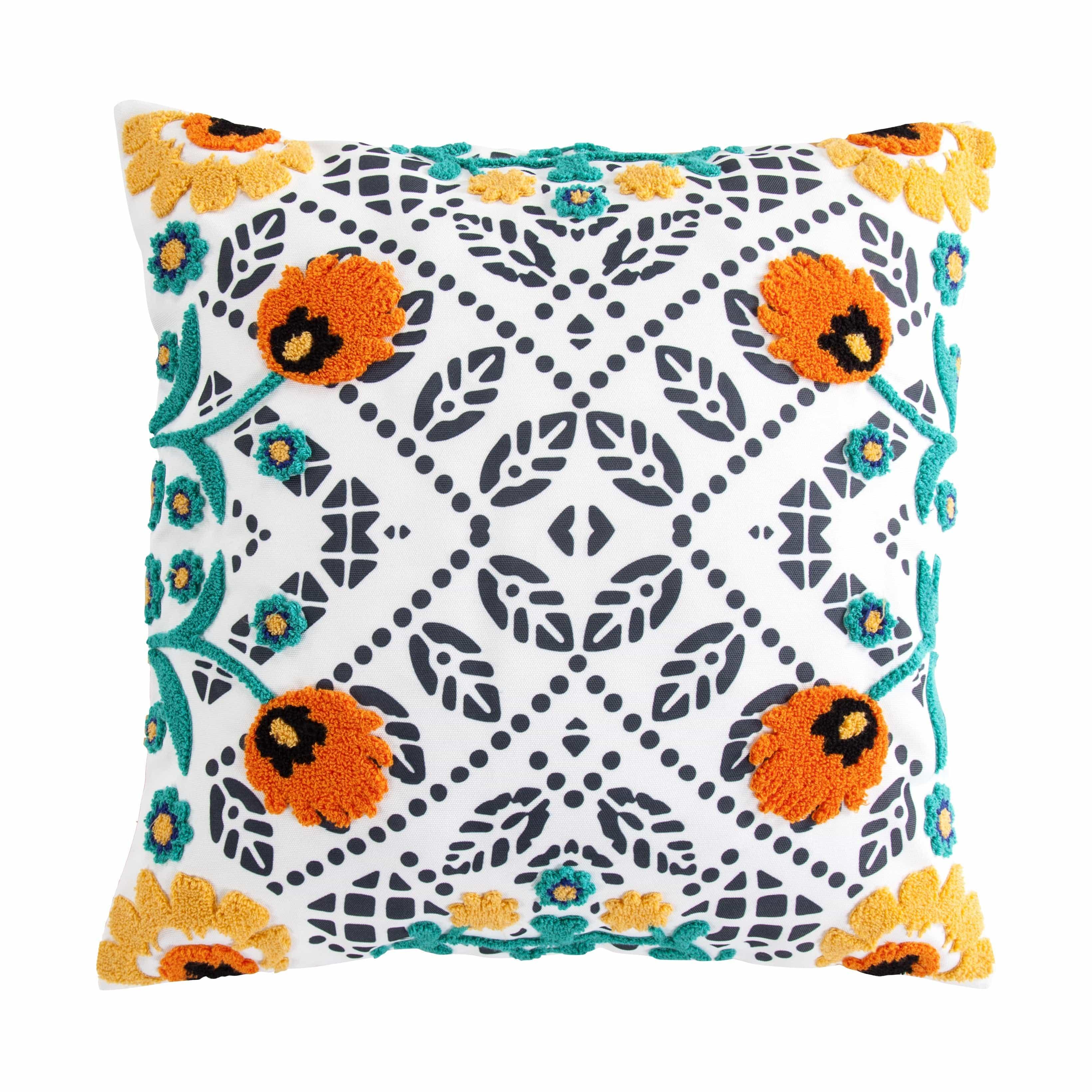 Bonita Print Indoor/Outdoor Pillow 20"x20" - Your Western Decor