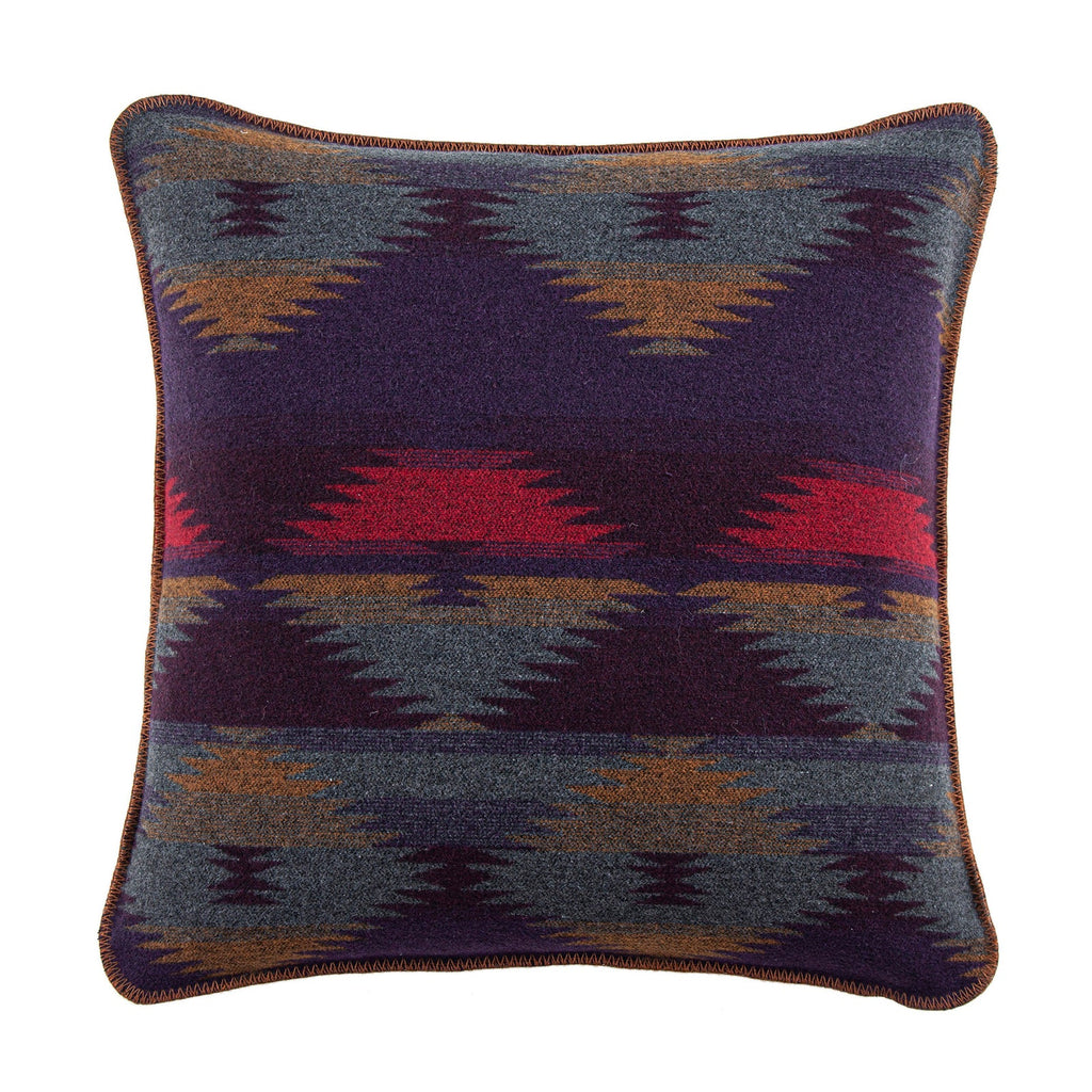 Painted Desert Wool Blend Square Pillow | Your Western Decor