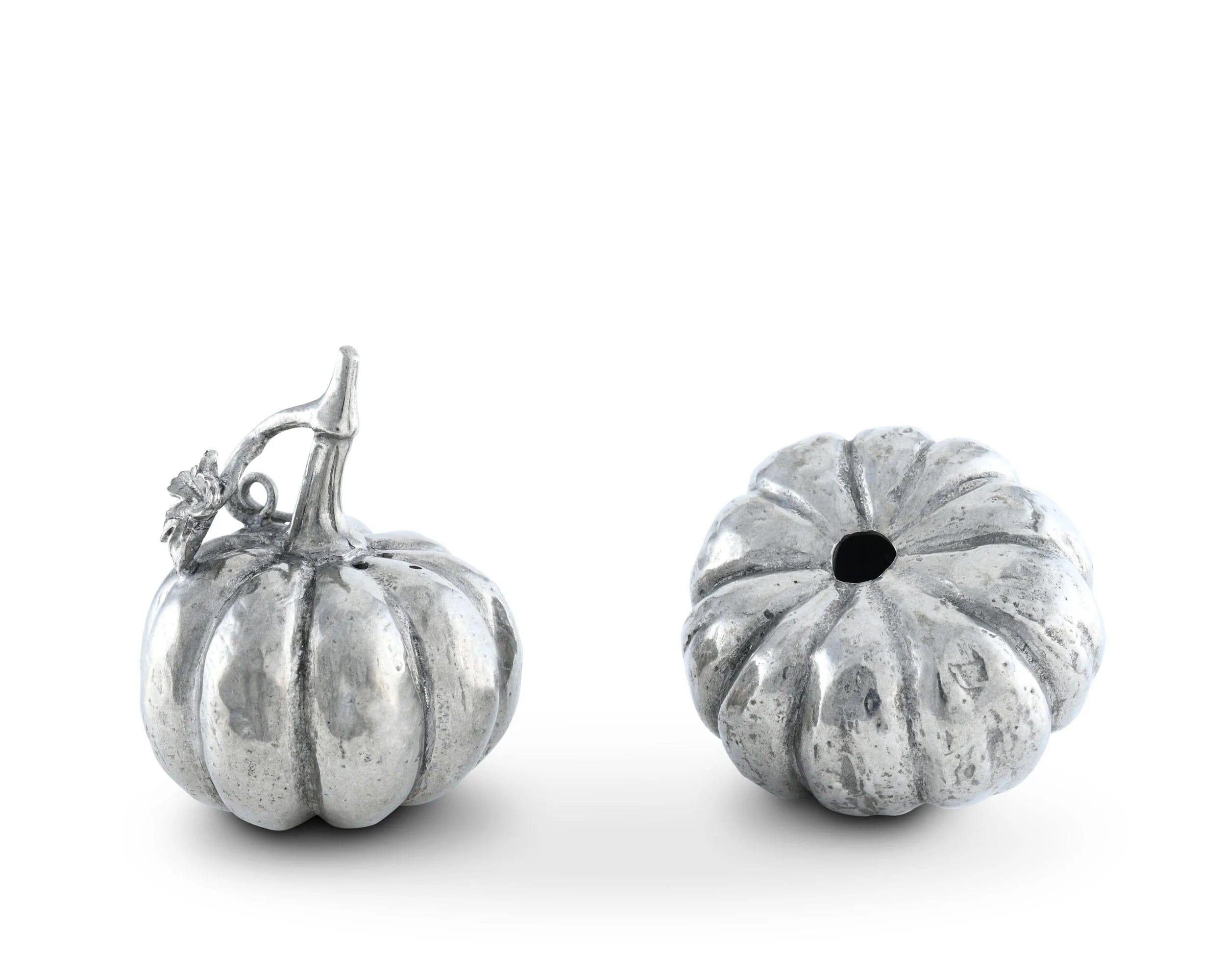 Pale Pumpkin Salt and Pepper Shakers