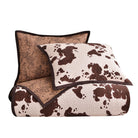 Reversible Cow Print Quilt Set - Your Western Decor