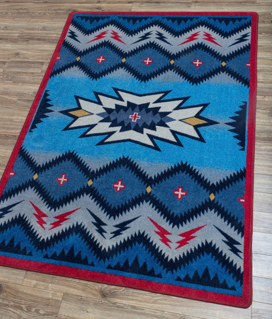 Southwest Denim Area Rugs - Made in the USA - Your Western Decor