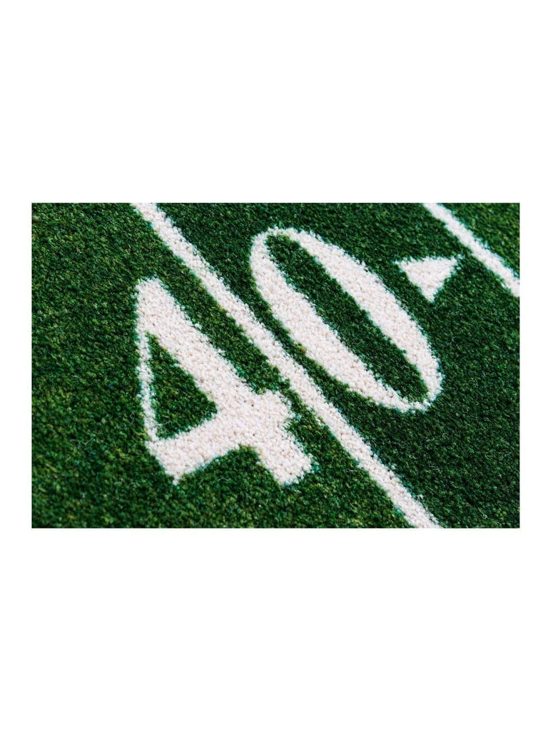 Team Spirit Touchdown Area Rug 40 Yard Line Detail - Made in the USA - Your Western Decor, LLC