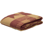 Ninepatch Star Quilted Throw 60x50 - Your Western Decor, LLC