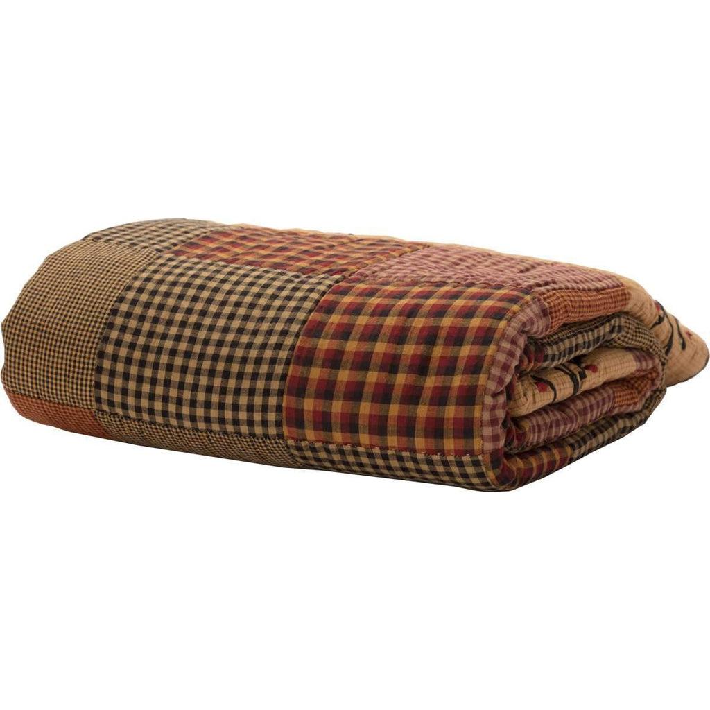 Heritage Farms Quilted Throw 60x50 - Your Western Decor