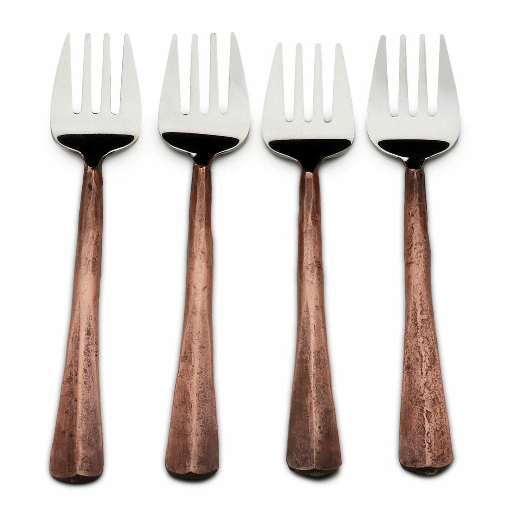 Aged Copper Table Forks Set - Your Western Decor