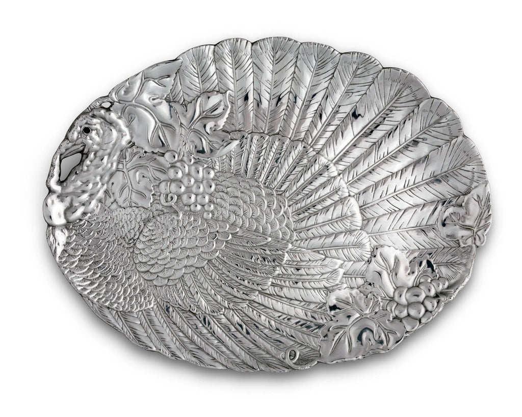 Handmade Aluminum Turkey Platter - Your Western Decor