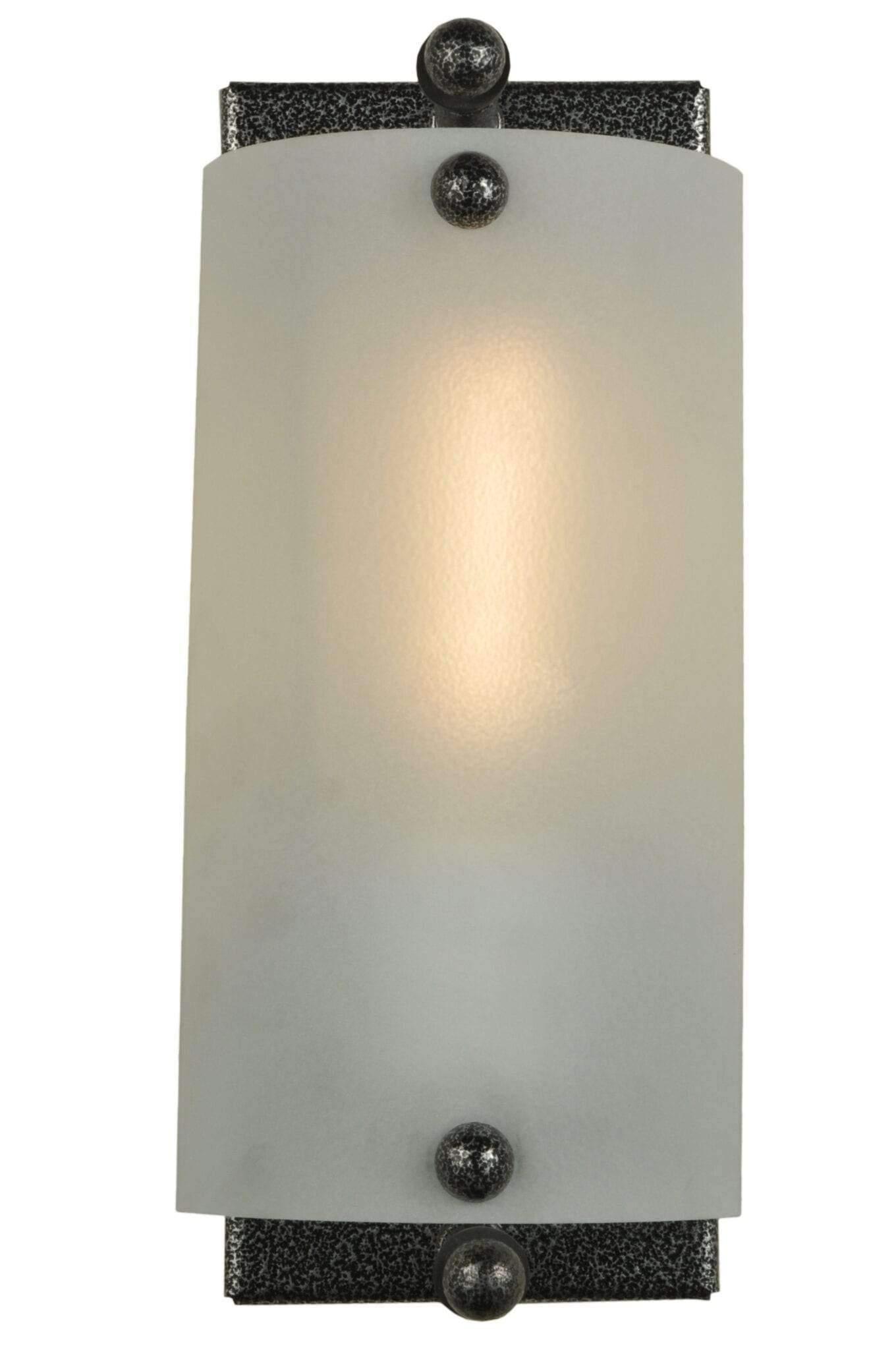 Winter White Glass Wall Sconce Shade - Made in the USA - Your Western Decor