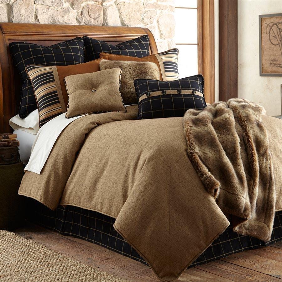 Ashbury Comforter Set with matching pillows from HiEnd Accents