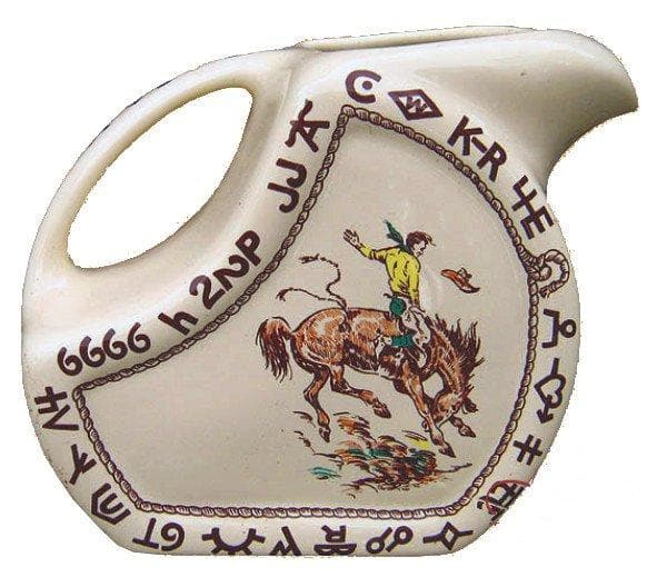 western china pitcher made in the USA. Your Western Decor