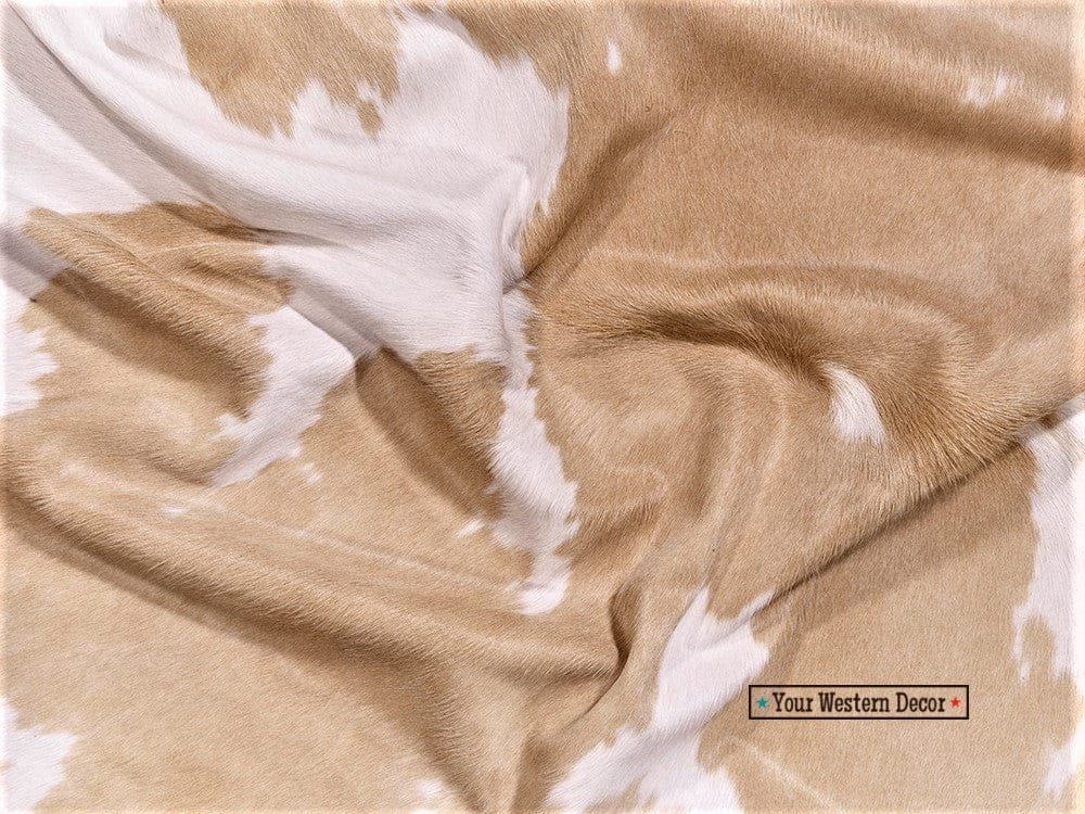 Palomino White Cowhide - Your Western Decor