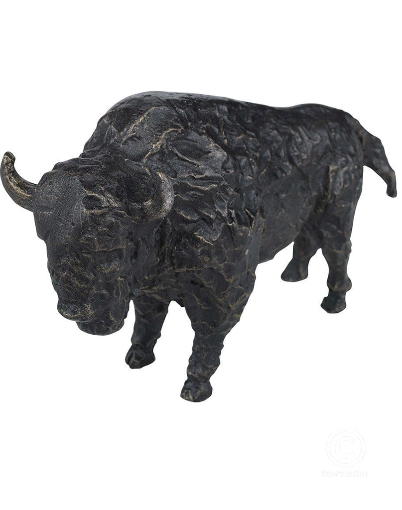 Bison Iron Wall Sculpture - Your Western Decor, LLC
