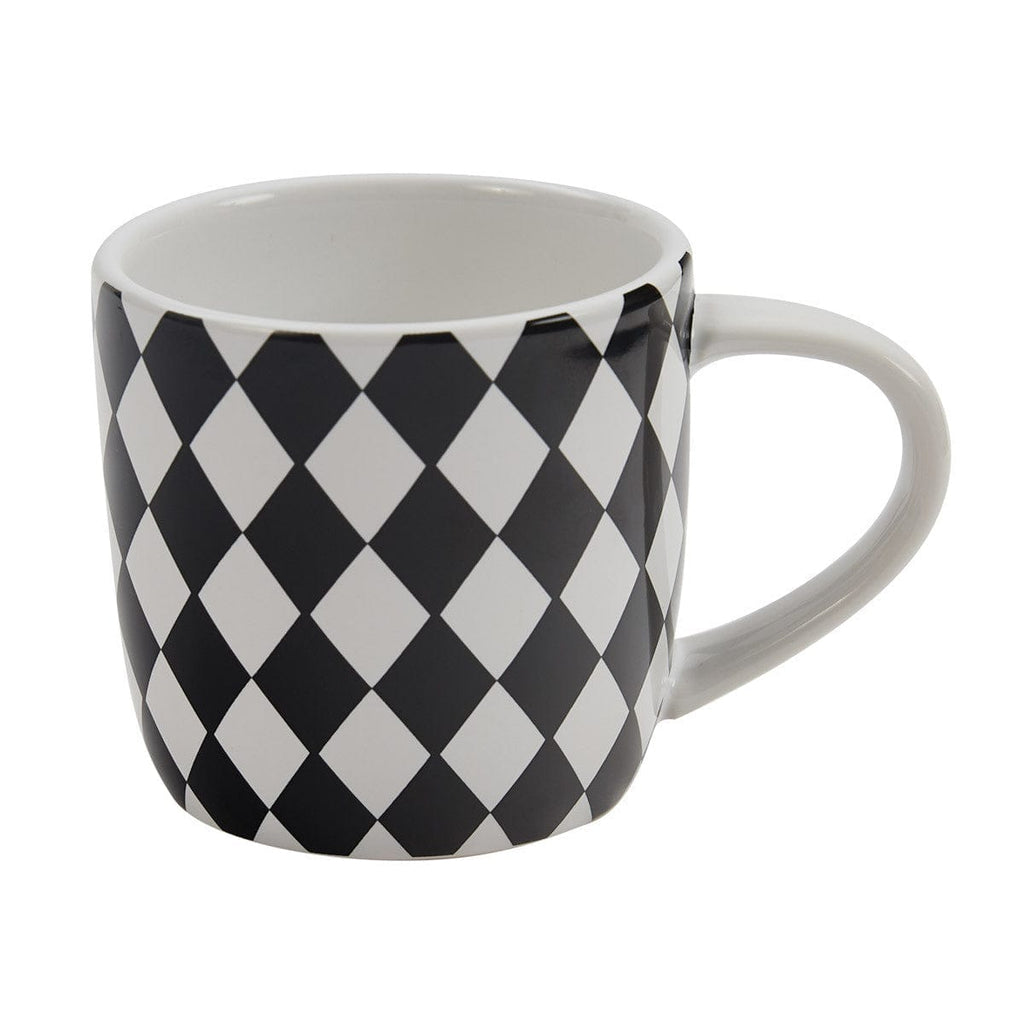 Maxwell Black Check Coffee Mug - Your Western Decor