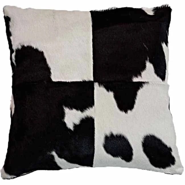 Black & White Holstein Cowhide Pillows - Your Western Decor