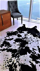 Brazilian Black and White Cowhide Rug - Your Western Decor, LLC