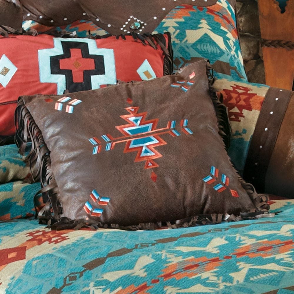 Blue Dorado Southwestern Comforter Collection - Your Western Decor, LLC