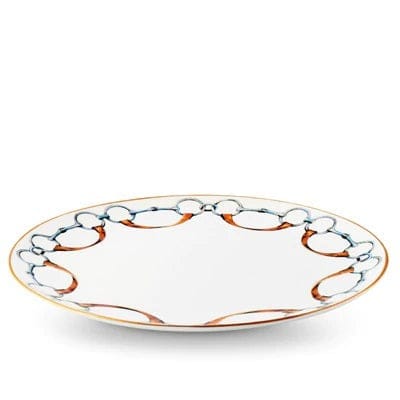 Bone China Snaffle Bit Charger Plate - Your Western Decor