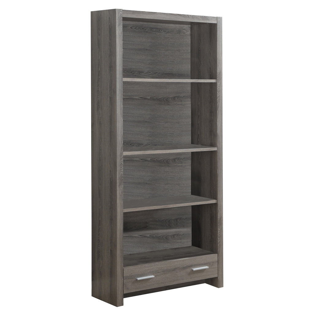 Bookcase with Bottom Storage Drawer - Your Western Decor