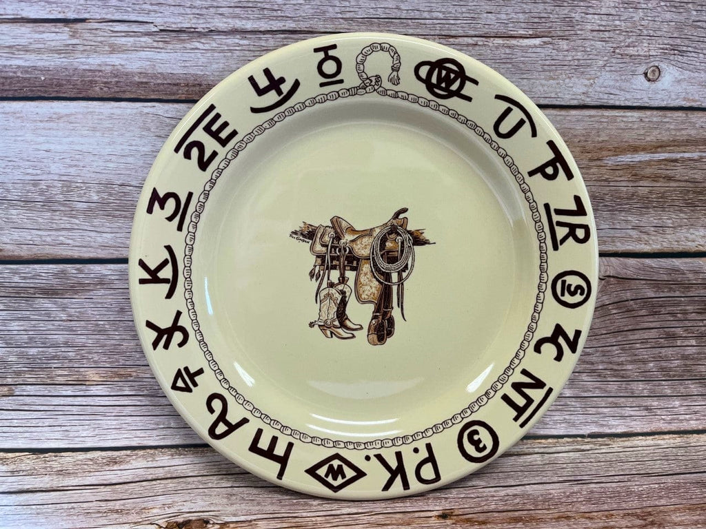 Western lunch plates made in the USA - Your Western Decor