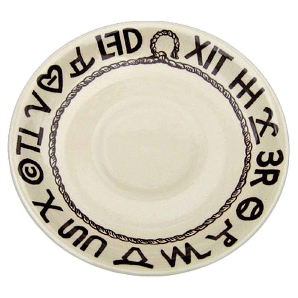 Brands western saucer made in the USA - Your Western Decor