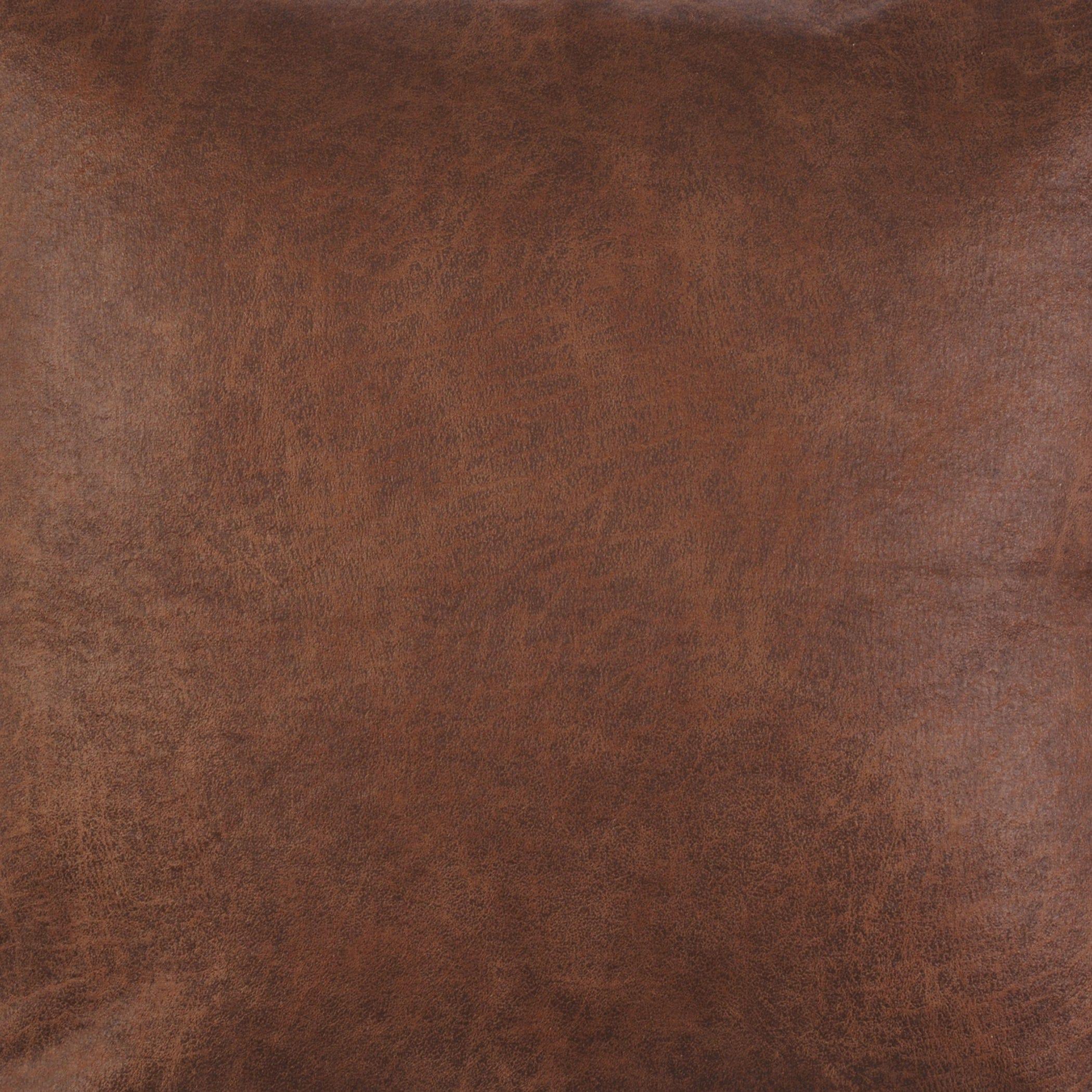 bourbon faux leather swatch made in Italy - Your Western Decor