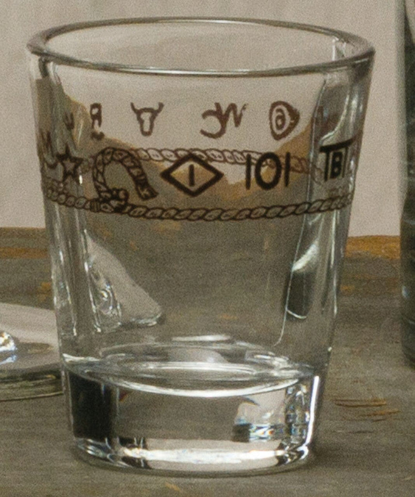 Branded Western Shot Glasses - Your Western Decor